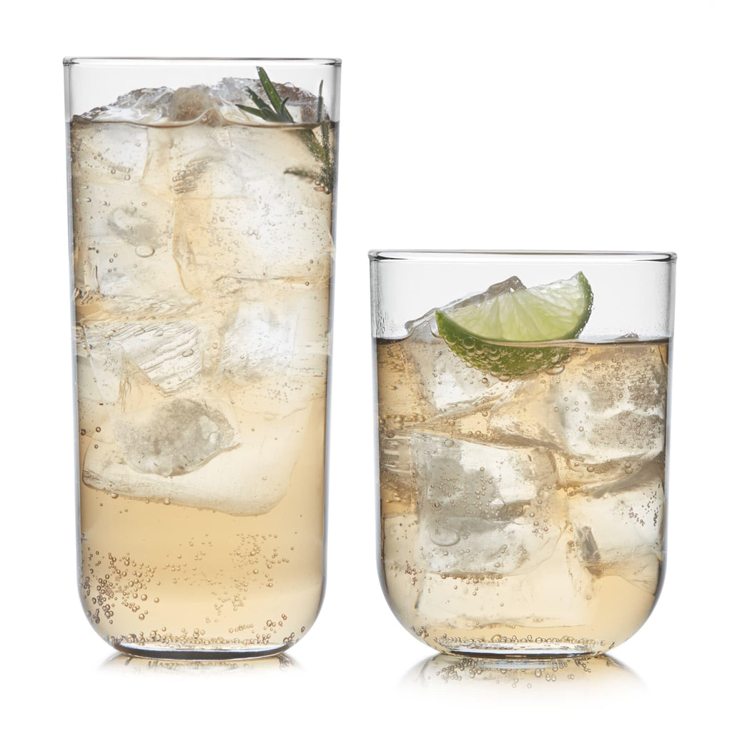 Libbey 16-Piece Tumbler and Rocks Glass Collection