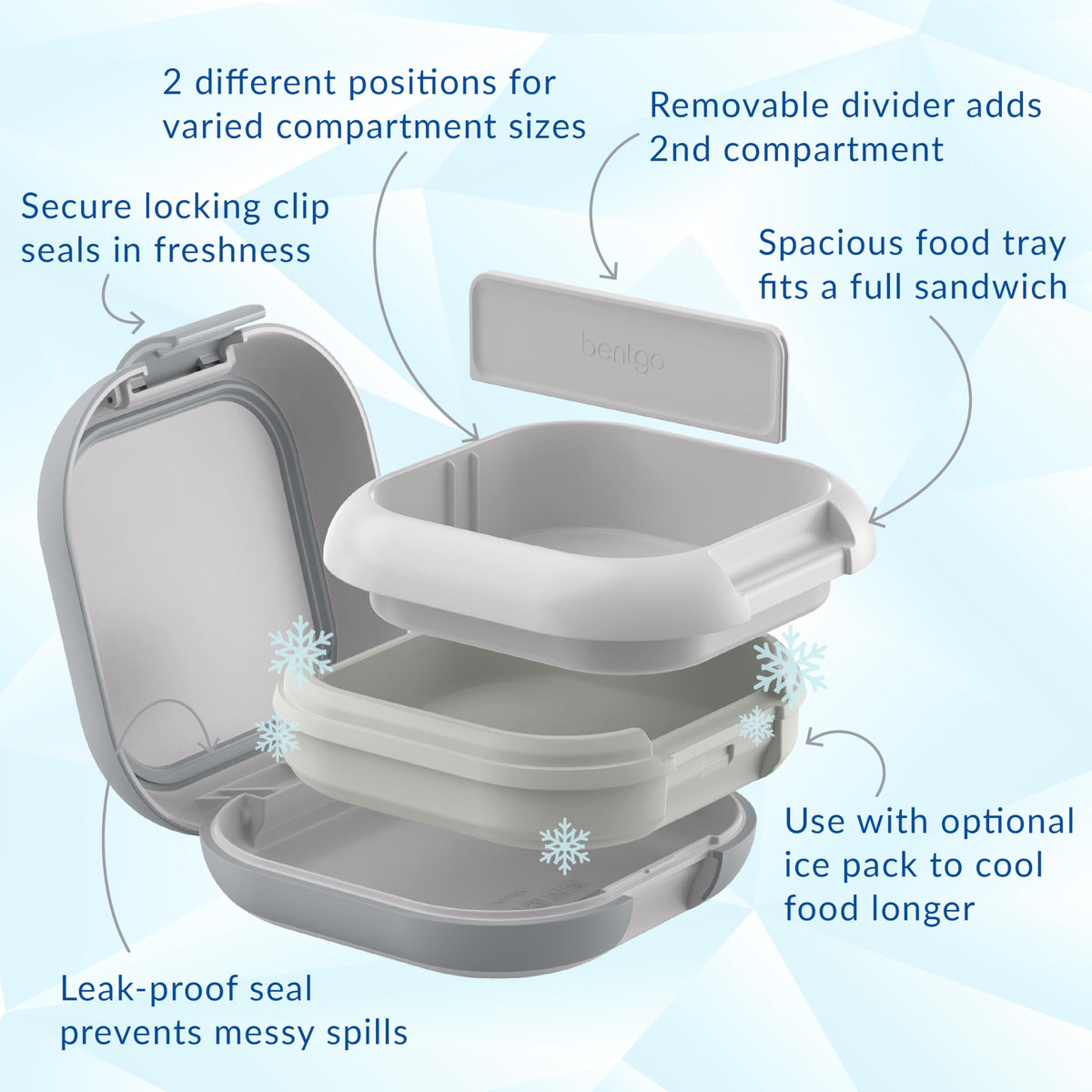 Bentgo Chill Mini Lunch Box with Ice Pack
