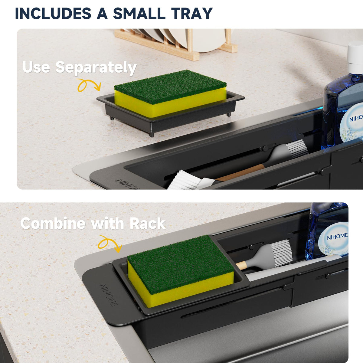 NiHome Extendable Over-Sink Organizer