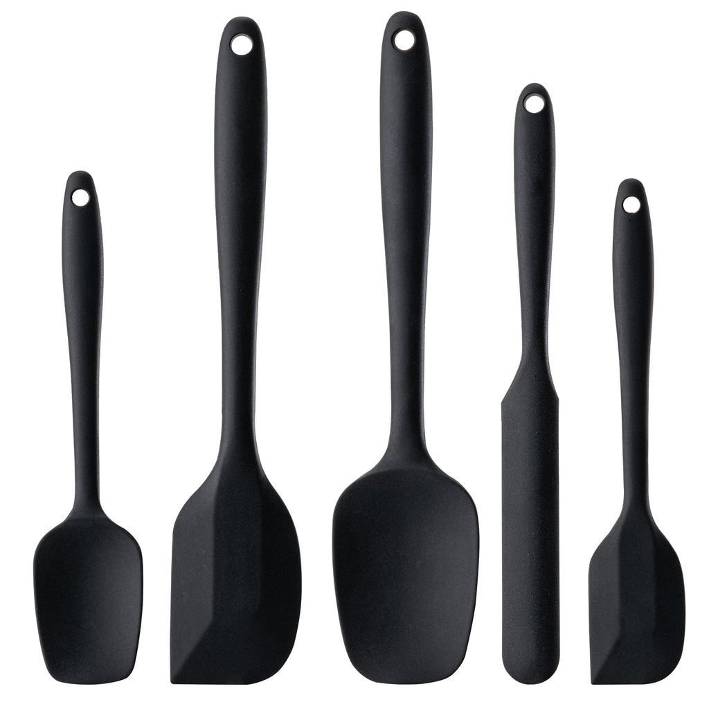 5-Piece Heat-Resistant Silicone Spatula Set