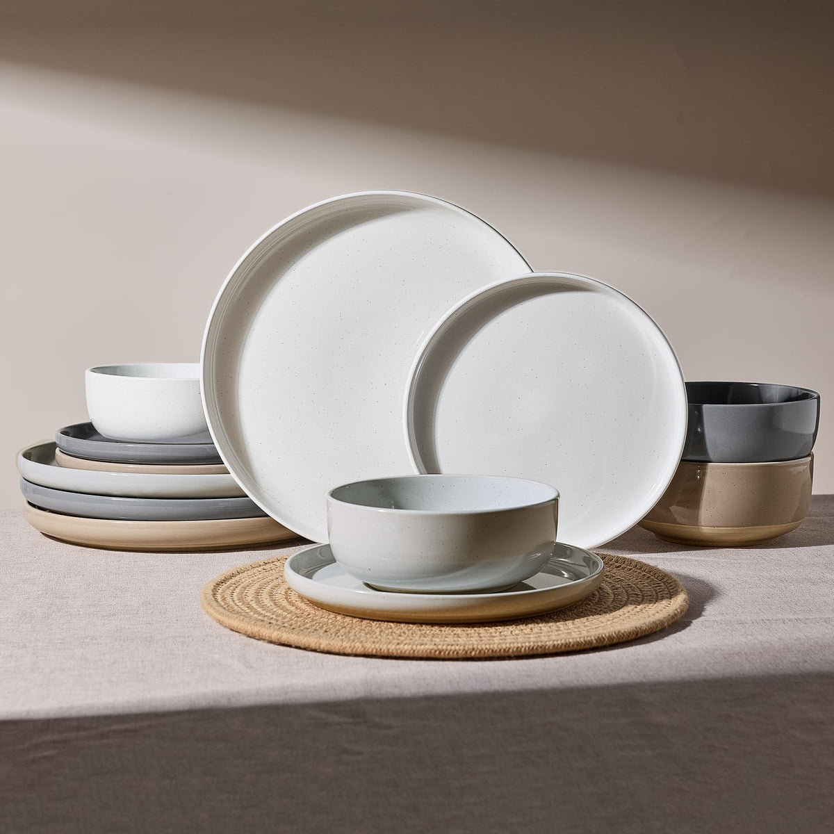 Famiware Milkyway Stoneware Dinnerware Collection
