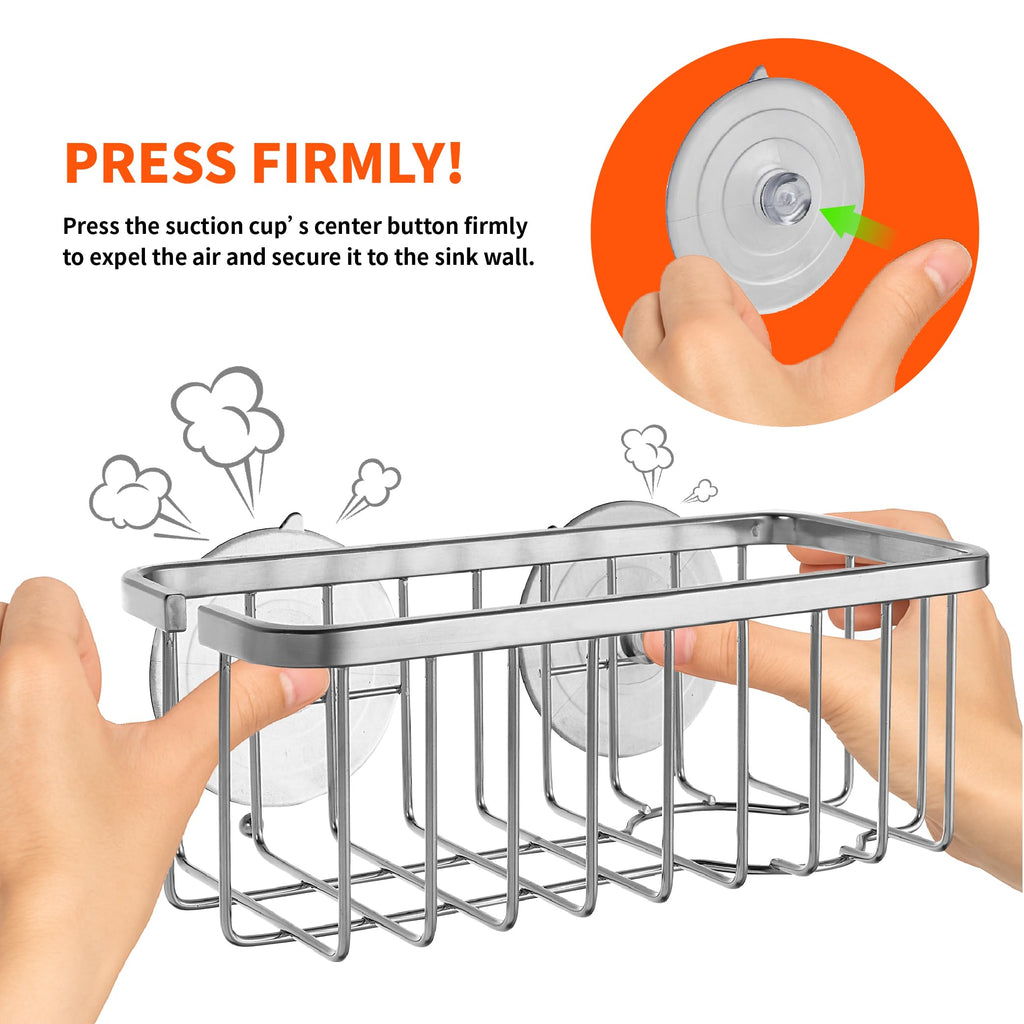 SunnyPoint Stainless Steel Sink Caddy