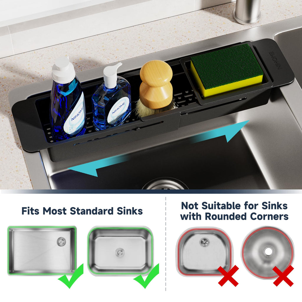 NiHome Extendable Over-Sink Organizer
