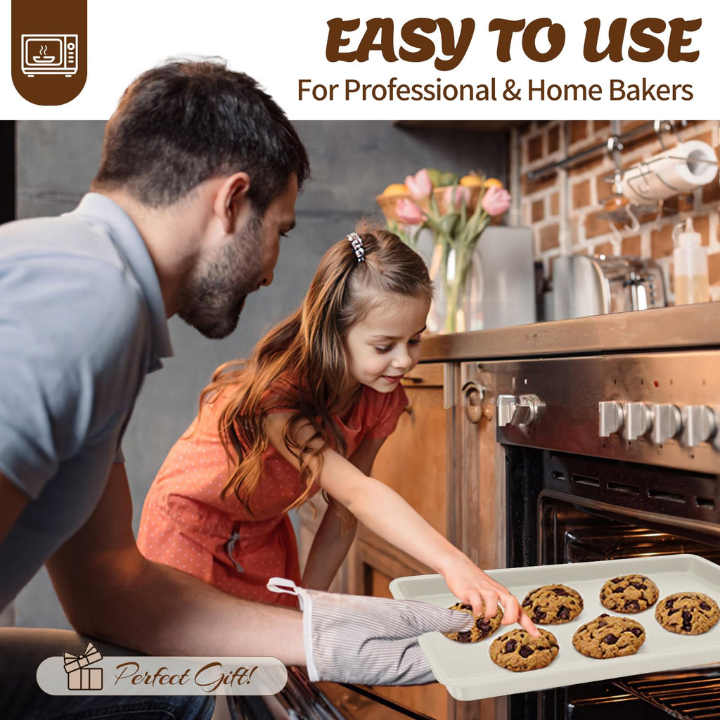 6-Piece Carbon Steel Baking Pan Set
