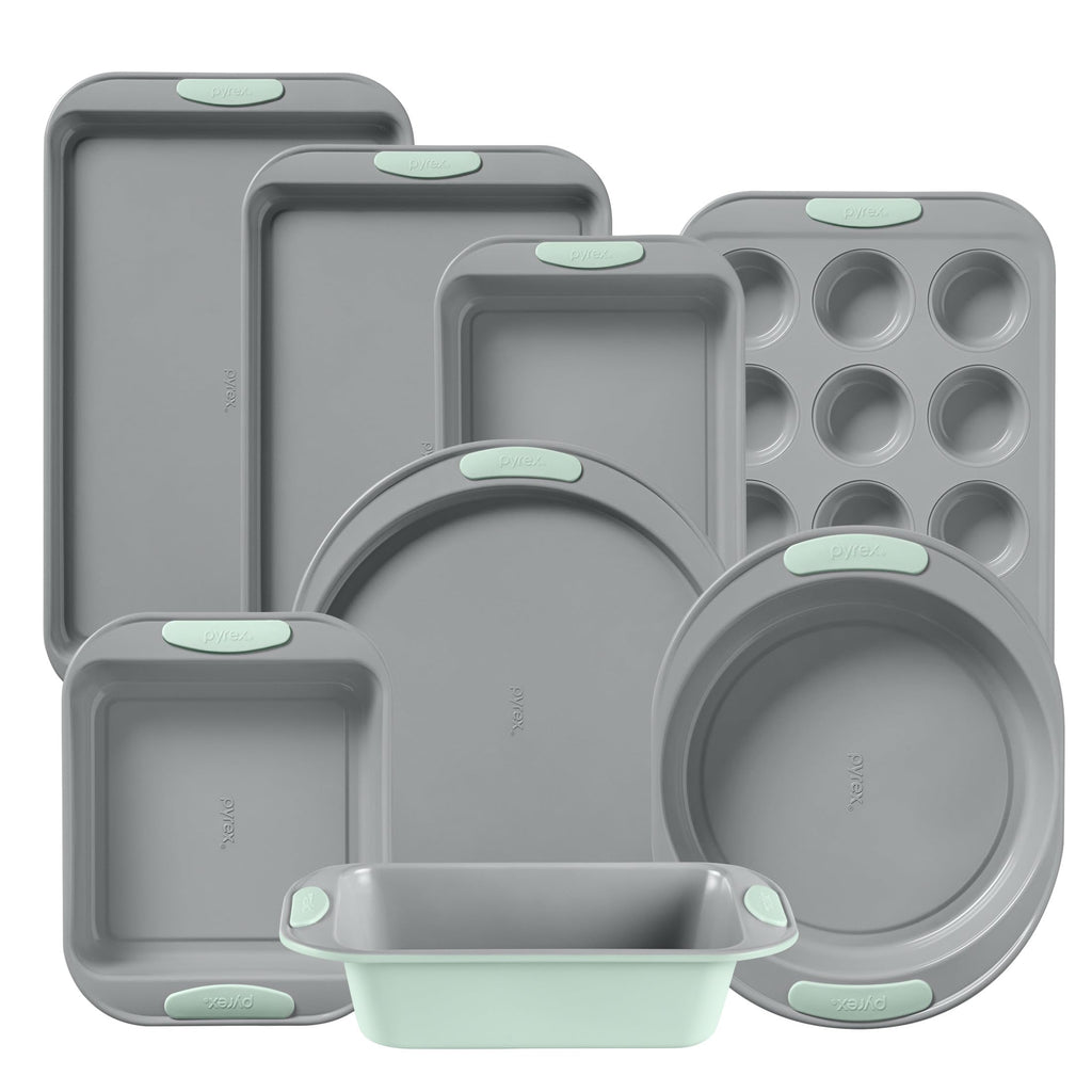 Pyrex 8-Piece Steel Nonstick Bakeware Set