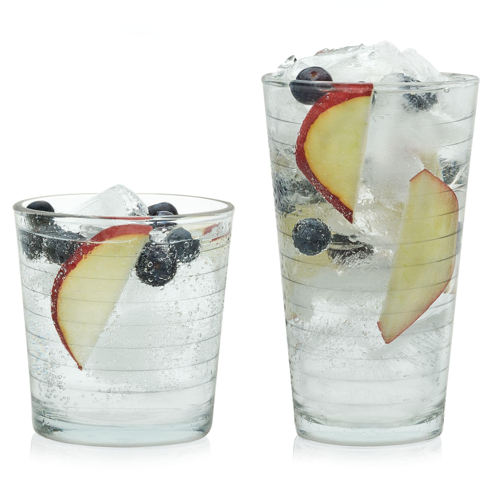 Libbey 16-Piece Mixed Drink Glass Collection