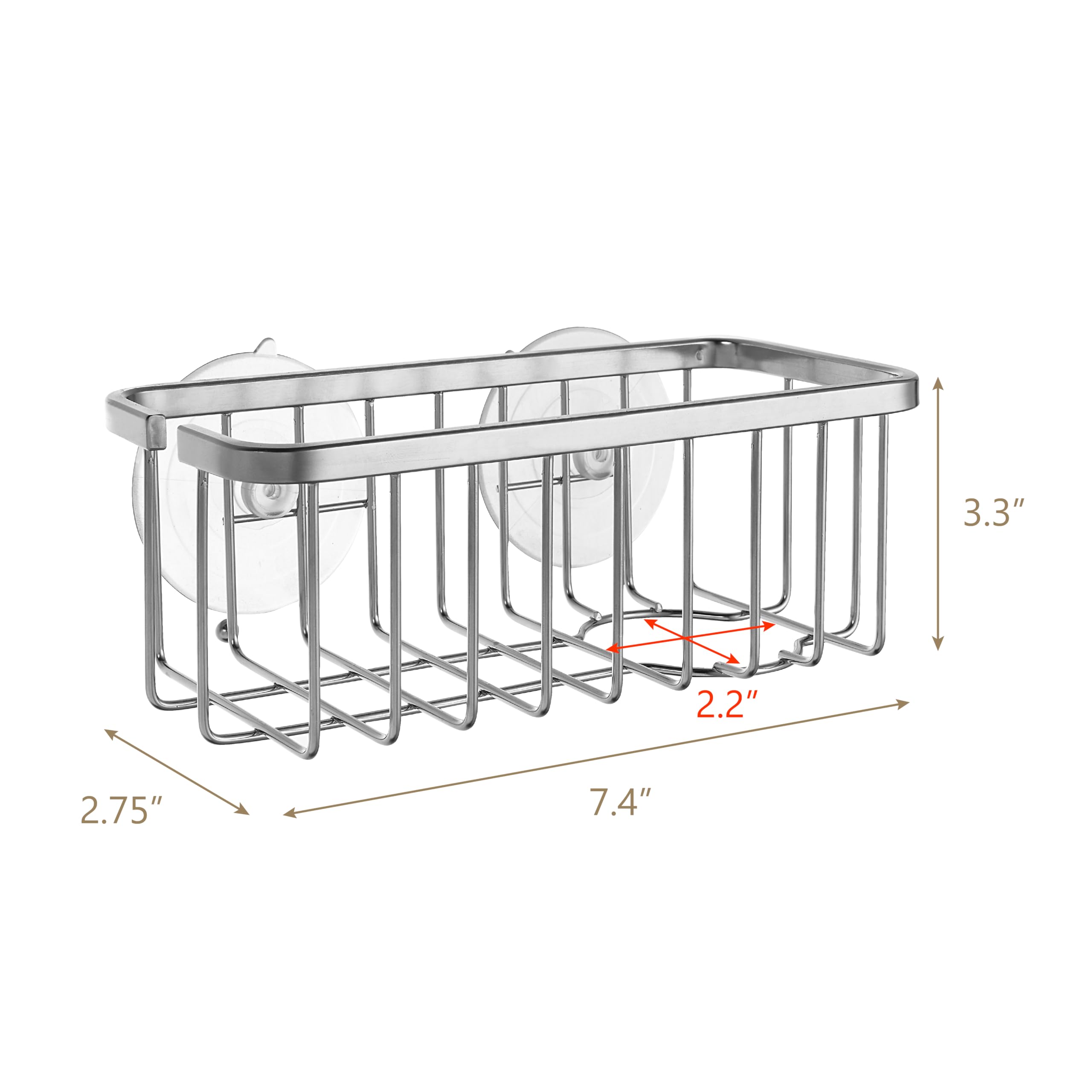 SunnyPoint Stainless Steel Sink Caddy