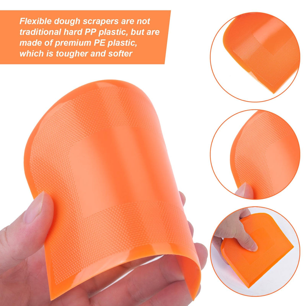 5-Piece Dough Scraper and Cutter Set