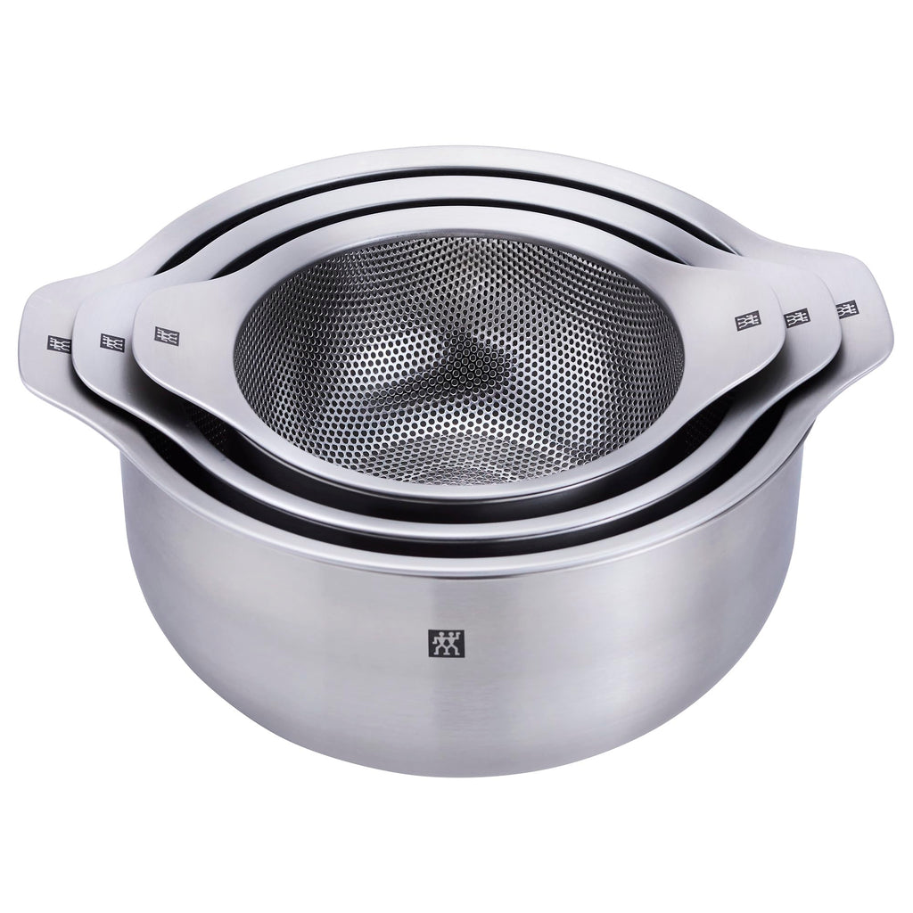 ZWILLING 6-Piece Nesting Bowl and Strainer Set