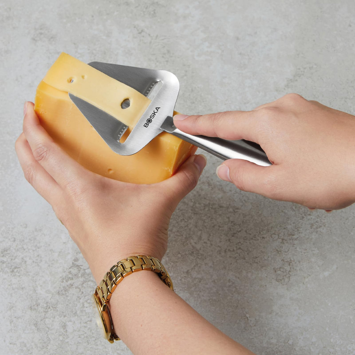 BOSKA Stainless Steel Cheese Slicer