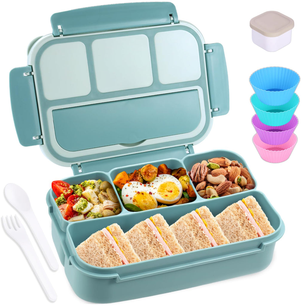 40oz Four-Compartment Bento Lunch Box