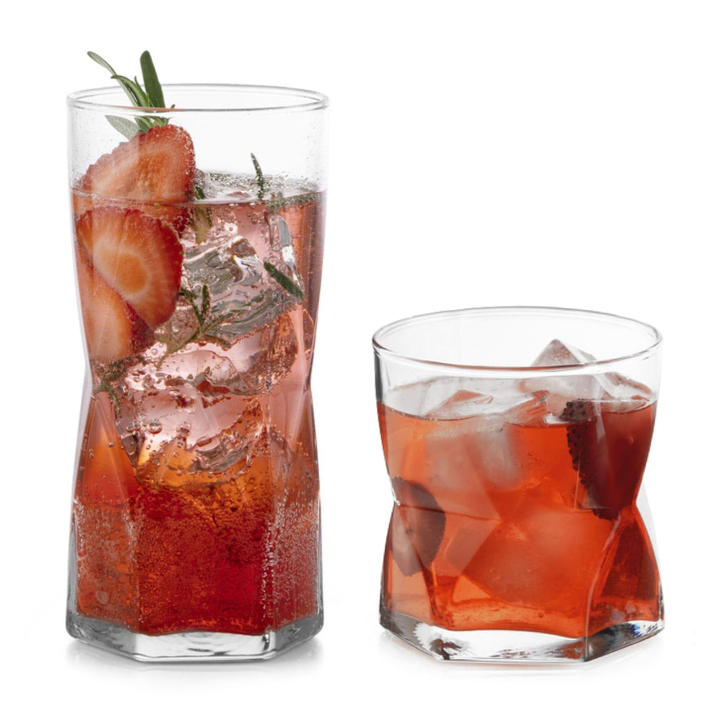 Libbey 16-Piece Tumbler and Rocks Glass Collection