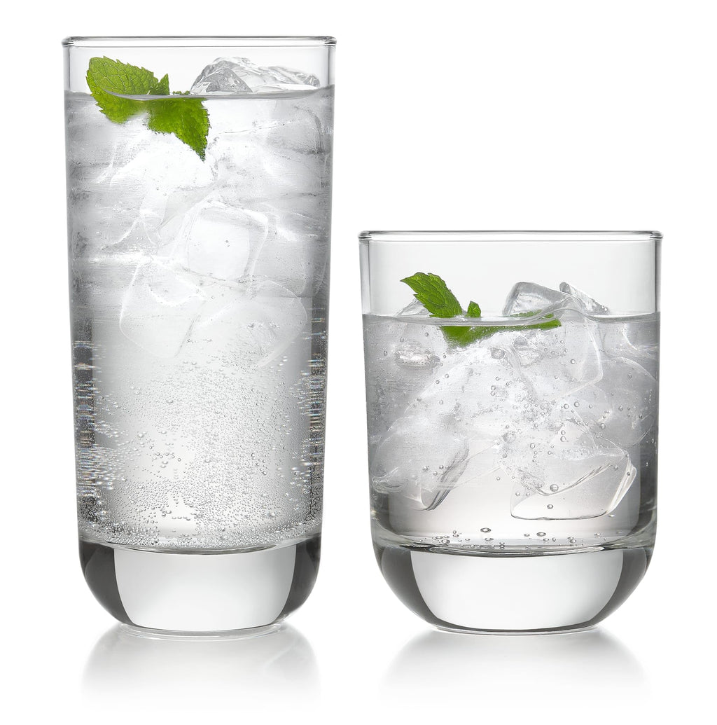 Libbey 16-Piece Tumbler and Rocks Glass Collection