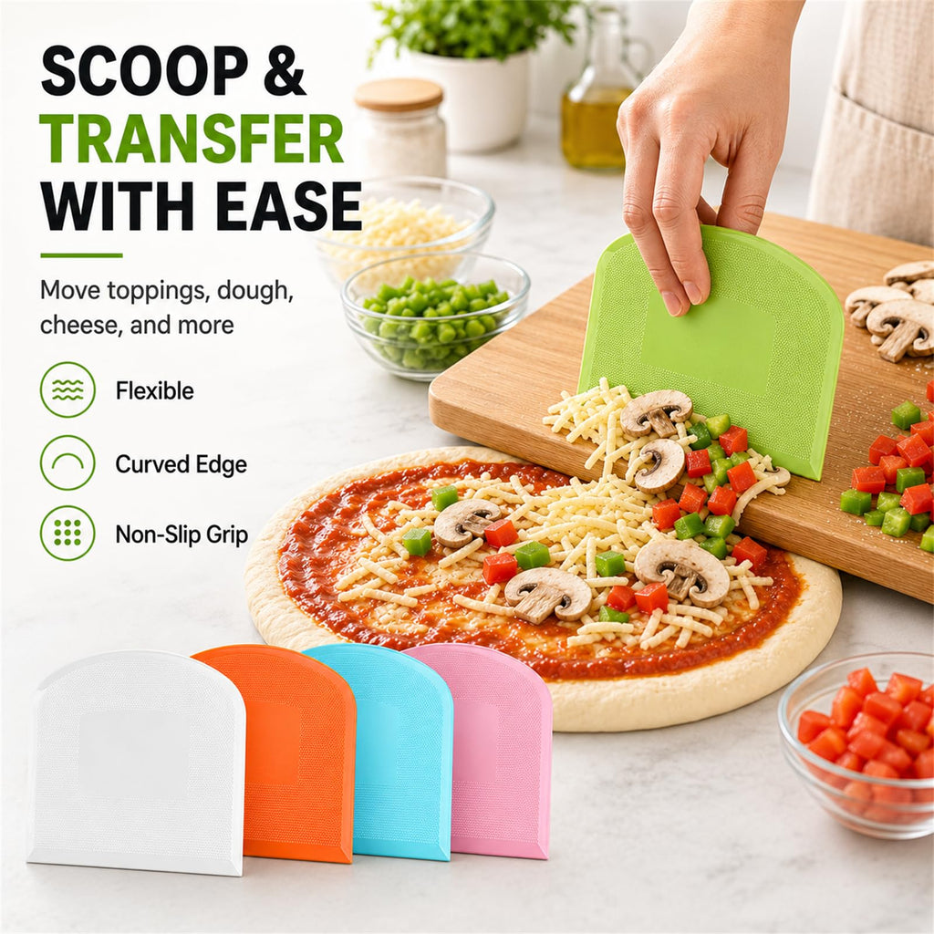 5-Piece Dough Scraper and Cutter Set
