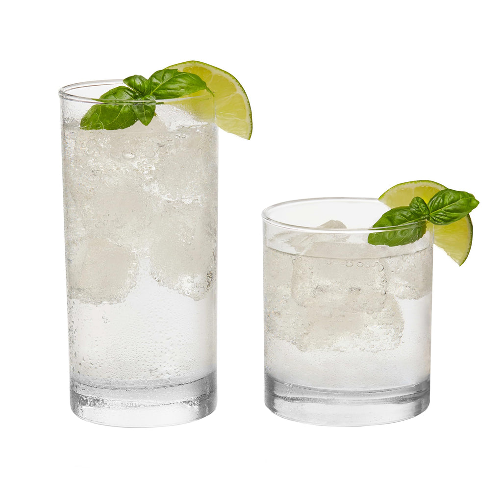 Libbey 16-Piece Mixed Drink Glass Collection