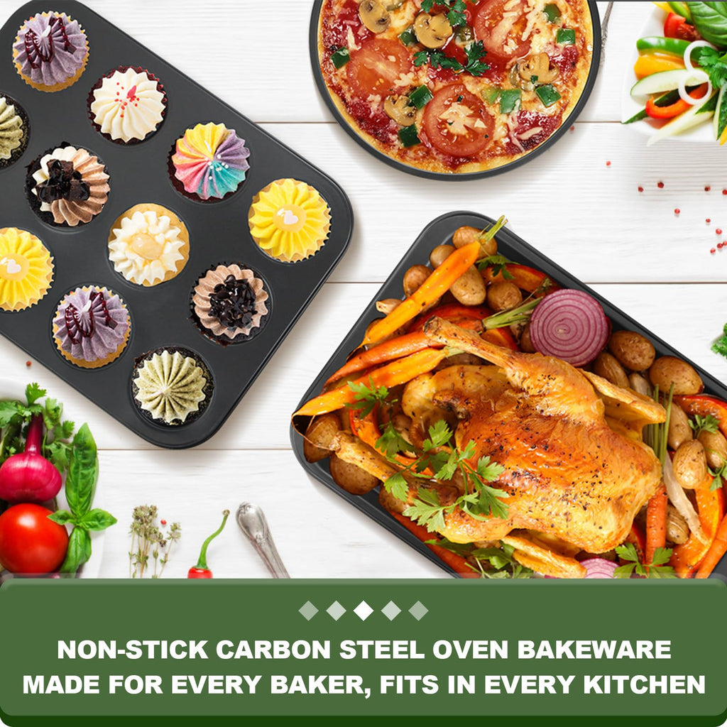 7-Piece Nonstick Carbon Steel Bakeware Set