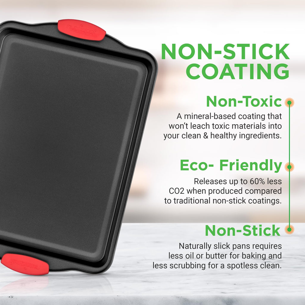 NutriChef Nonstick Baking Pan Collection