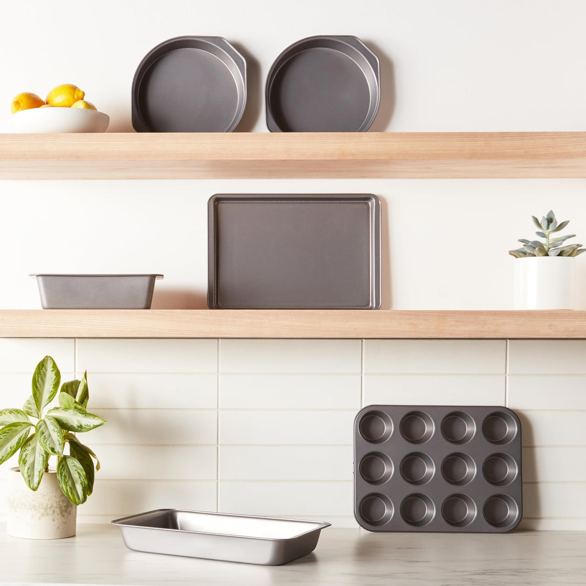 6-Piece Carbon Steel Nonstick Bakeware Set