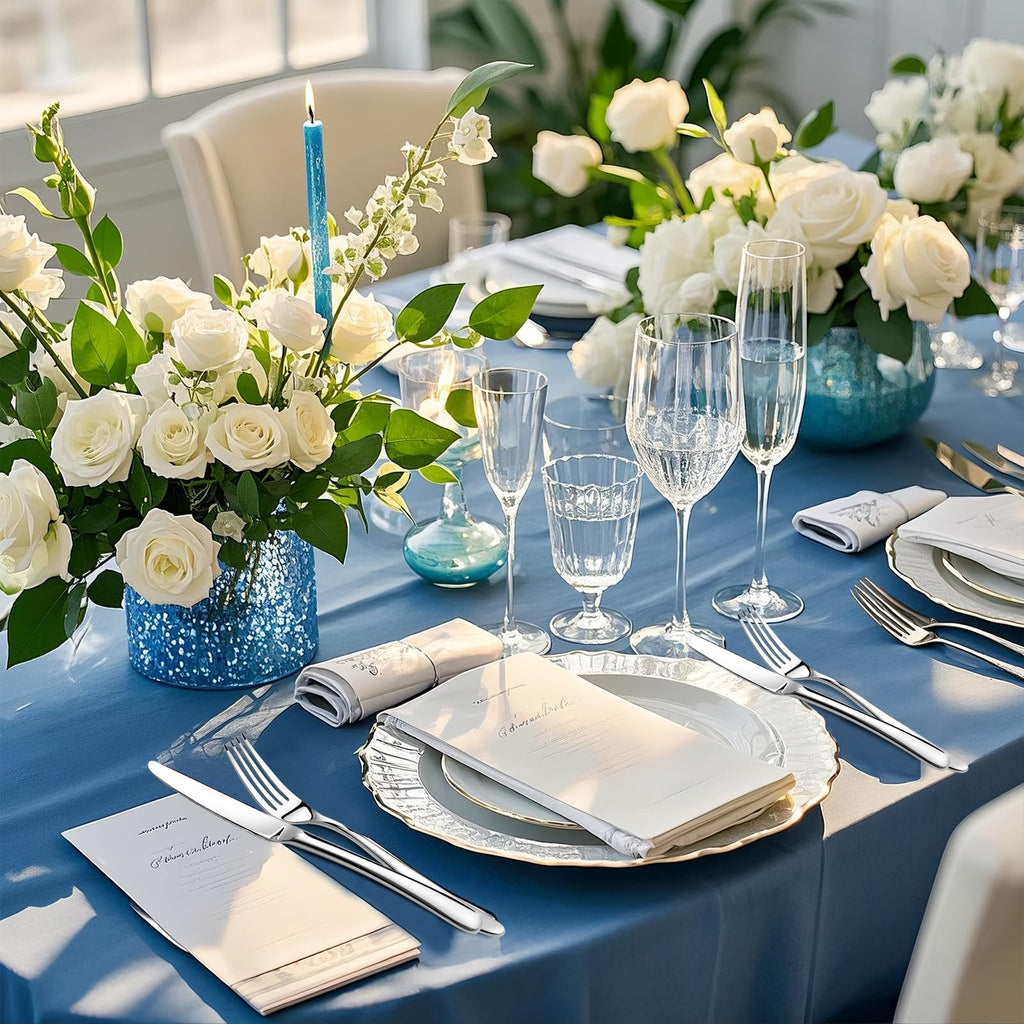 65-Piece Stainless Steel Flatware Set for 12
