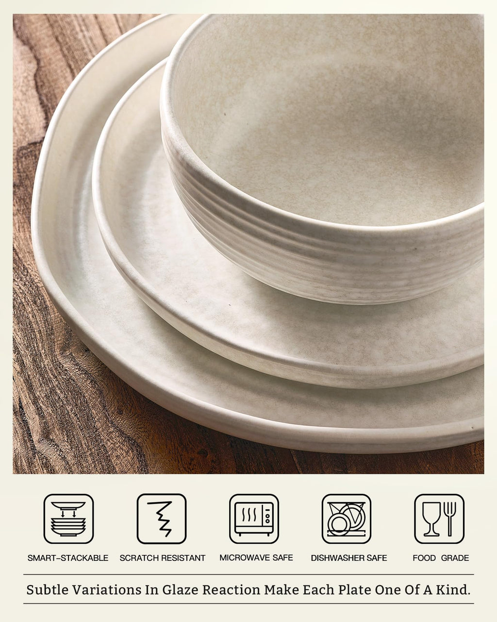 Famiware Milkyway Stoneware Dinnerware Collection