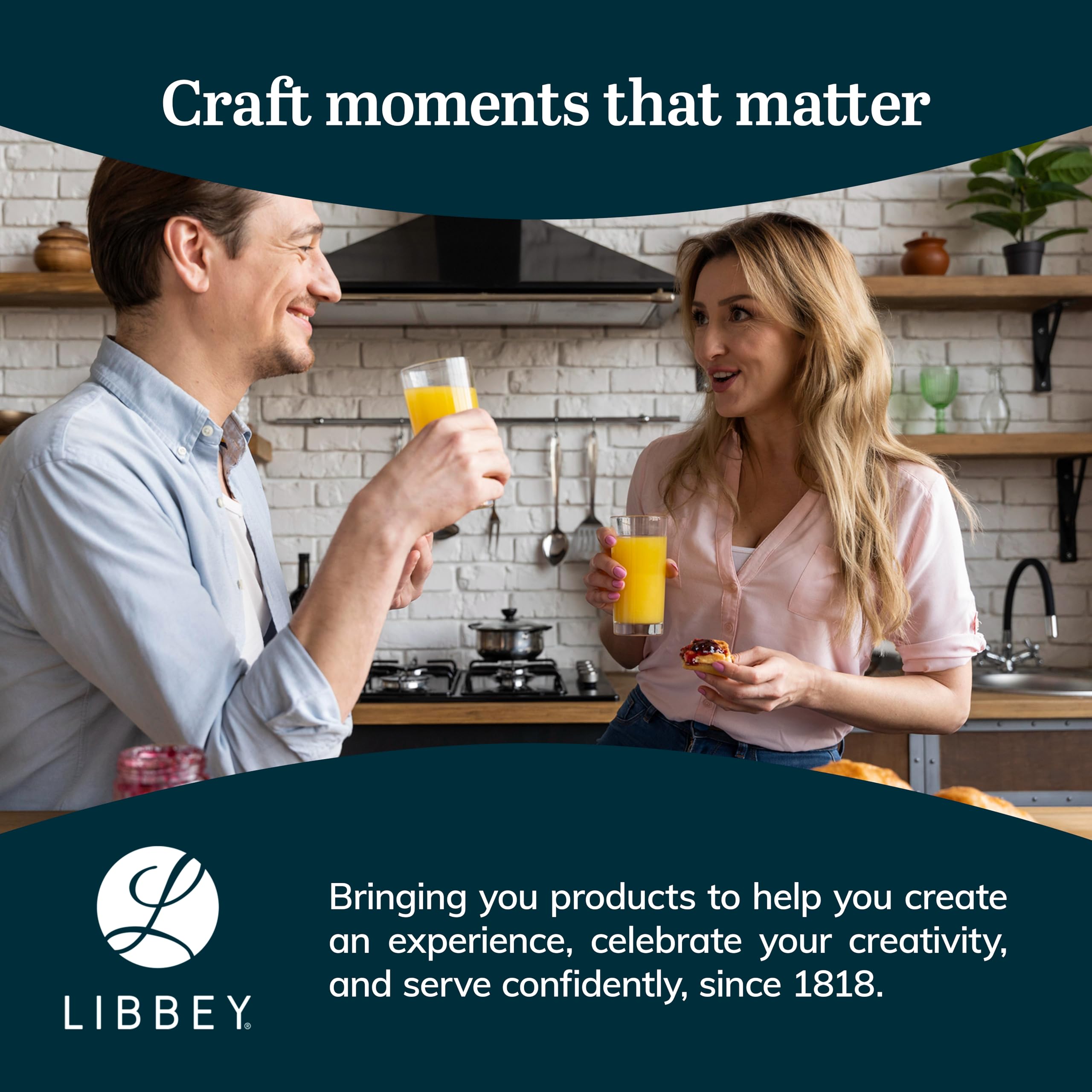 Libbey 16-Piece Mixed Drink Glass Collection