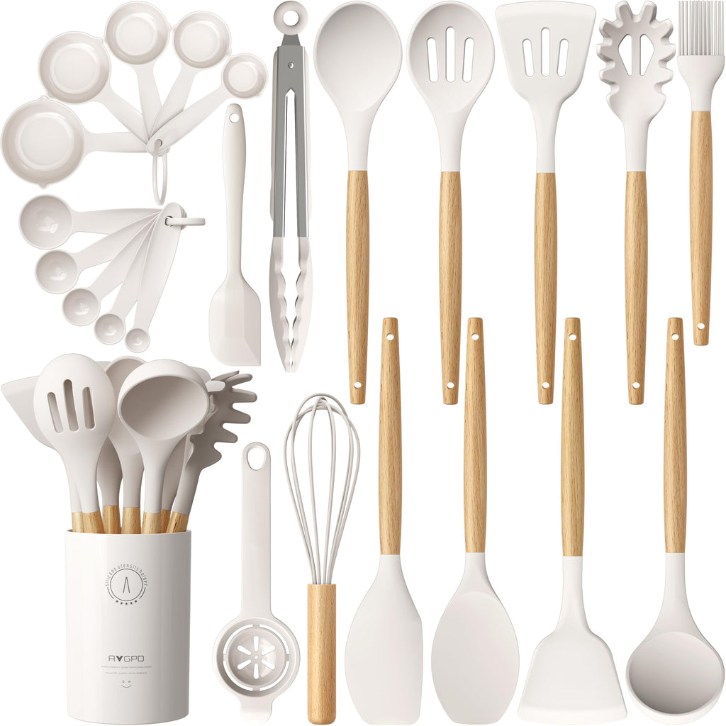 Large Silicone Cooking Utensil Set