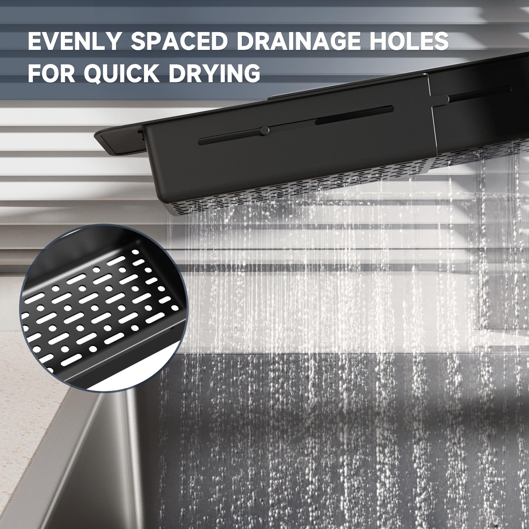 NiHome Extendable Over-Sink Organizer