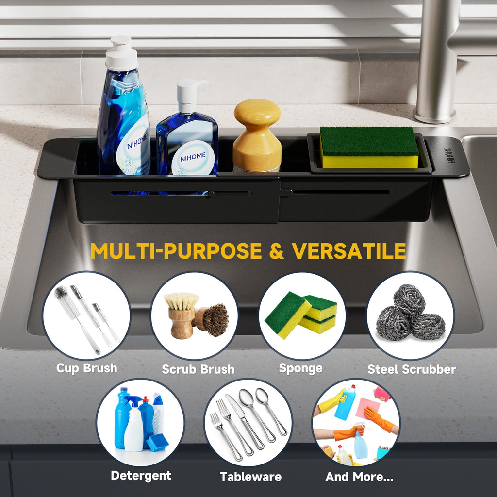 NiHome Extendable Over-Sink Organizer