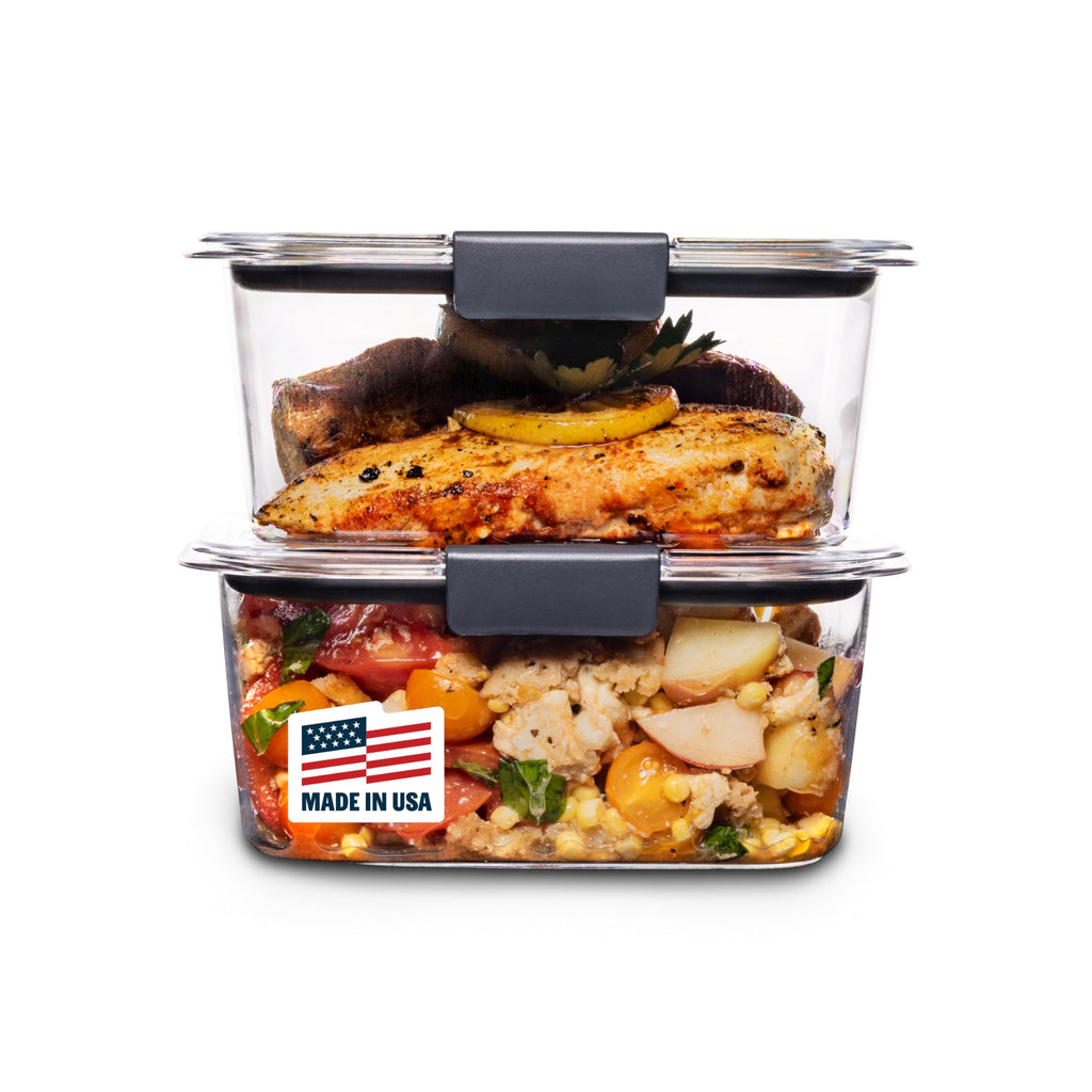 Rubbermaid Brilliance Food Storage Container Collection