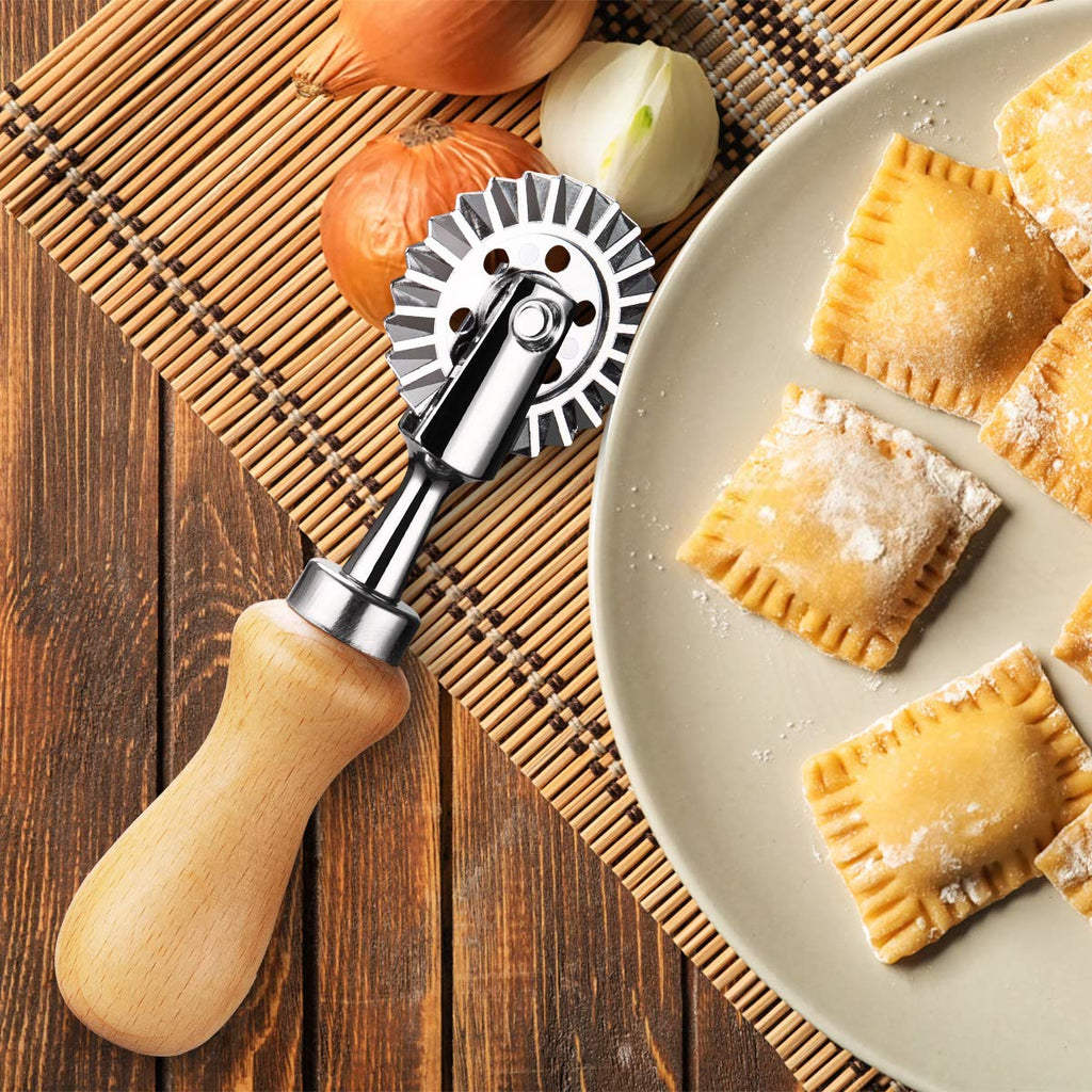 Fluted Pastry and Ravioli Cutter Wheel
