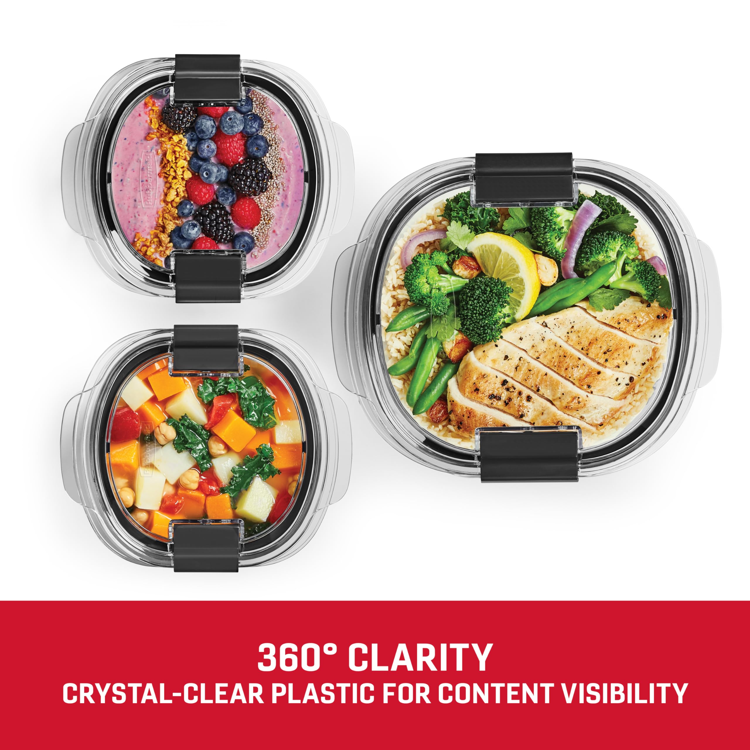 Rubbermaid Brilliance Airtight Container Collection