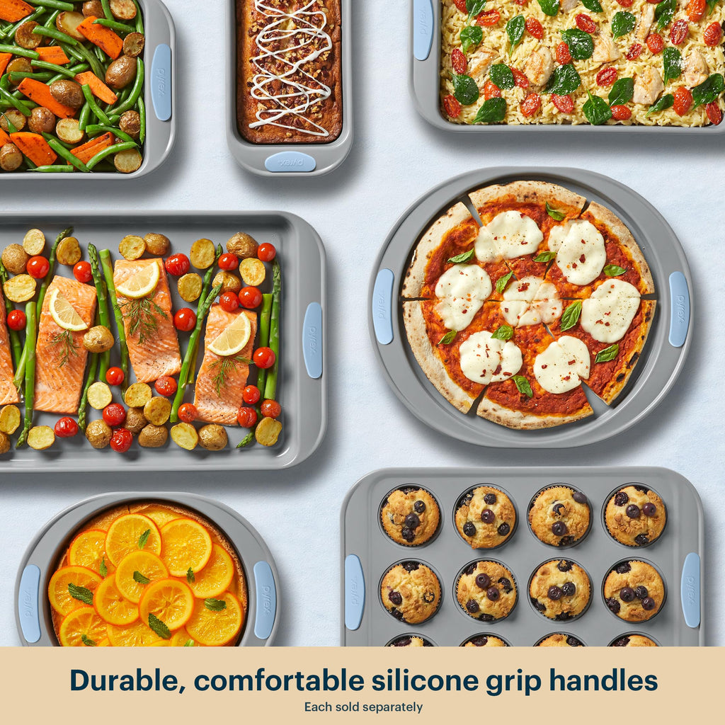 Pyrex 8-Piece Steel Nonstick Bakeware Set