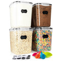 4-Piece 5.3L Airtight Pantry Container Set