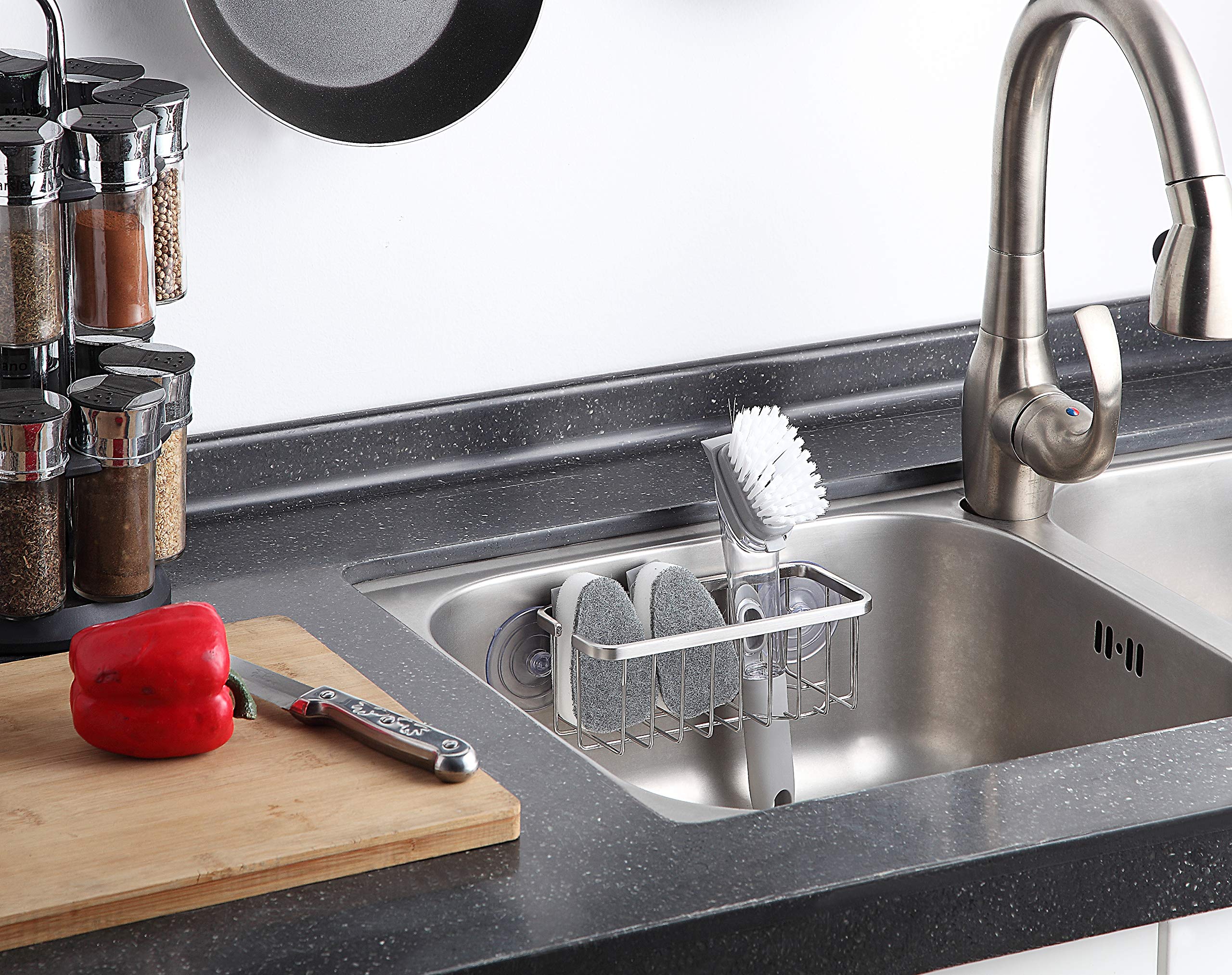 SunnyPoint Stainless Steel Sink Caddy